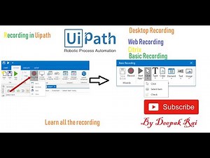 Recording in Uipath Part -1