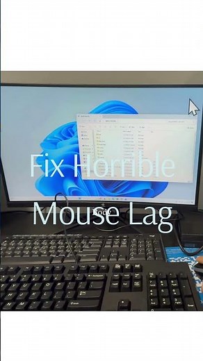 Fix Horrible Mouse Lag