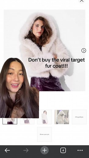 Avoid Buying the Target Fur Coat! | Target Clothing Finds