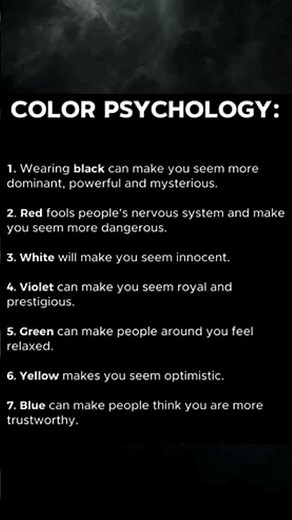 THE HIDDEN POWER OF COLORS | COLOR PSYCHOLOGY EXPLAINED #motivation #behaviordecoded #facts
