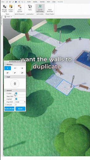 How To Make Pathways and Walls in Roblox