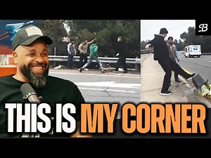 White Panhandler Goes Berserk on Illegal Migrant Family Selling Flowers On His Corner