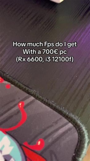 Directx 12, nanite on, view distance epic, textures medium, everything else on low. I have 144hz monitor btw. #fortnite #gametest #rx6600 #i3 #gaming #tech #gamingpc #pc #techtok #budgetpc