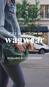 The pack that packs down🐾 Meet our new Packable Messenger Pouch that folds flat when not in use and unfolds into the perfect hands free bag. | wagwear