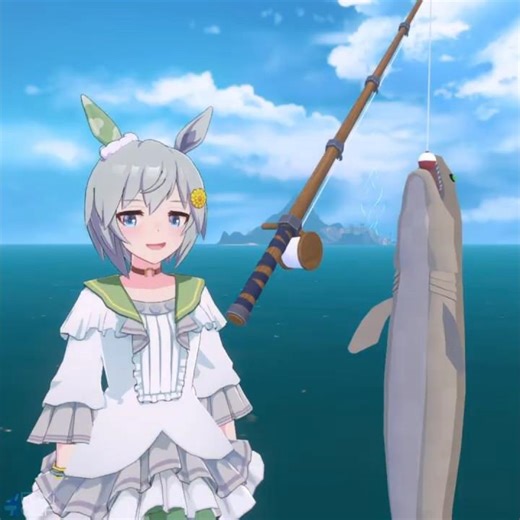 Seiun Sky fishing meme #umamusume #vrchat
