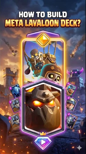Best Lavaloon deck in clash royale