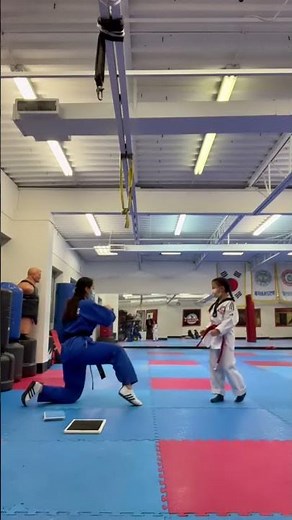 Epic Taekwondo Moves Inspired by Attack on Titan #fyp #tkd #anime #martialarts