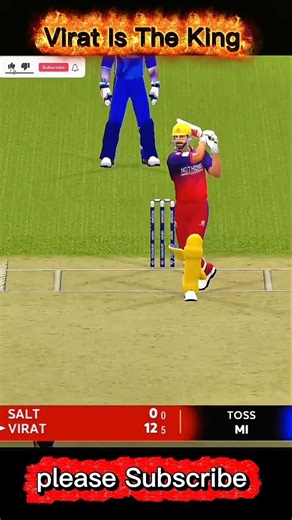 “KING VIRAT ON FIRE 🔥 RCB vs MI | Insane Batting Gameplay” #rcb #iplchampions #cricketlover #gaming