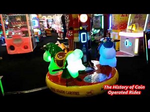 2020s M Sky Coin Operated Roundabout Kiddie Ride - Horse Guards Carousel