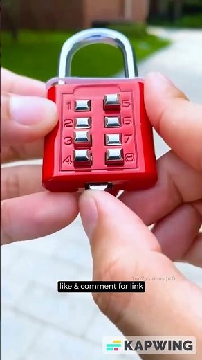 🔒 Best 4 Digit Number Lock 2025 | Anti-Theft Combination Lock Review