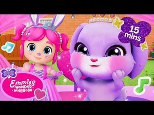 Build a Giant Bunny Castle! 🏰🐰 Princess Life | Emmie's Mermaid Craft Corner