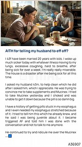 AITH for telling my husband to eff 🍂 🐁 off? | Daily Viral
