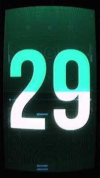 1 to 60 Counting CRT Timer | 60 Second Visual Timer | 1 Minute | #shorts