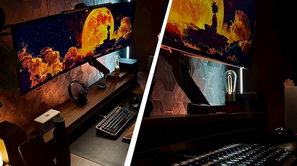 Maximize Space with a Compact and Efficient Desk Layout