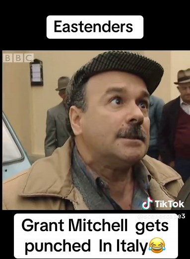 Grant Mitchell's Punch in Italy on EastEnders