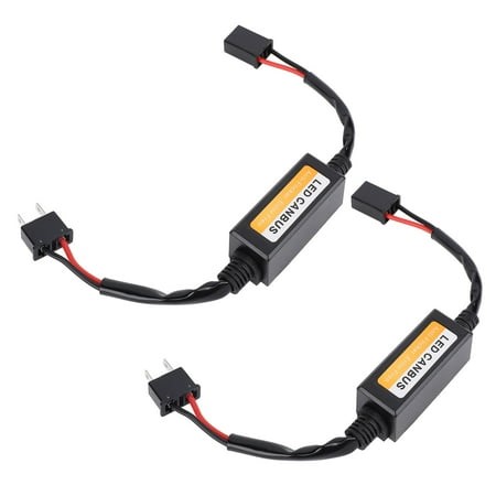 Decoder 2PCS H7 LED Headlight Decoder Water Resistant Plug and Play Anti Flicker Canbus Error Decoder - Walmart.ca