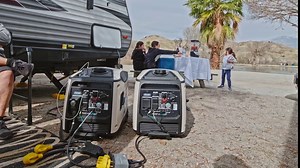 Pulsar 4500W, Portable Quiet Remote Start & Parallel Capability , CARB Compliant Inverter Backup Generator, PG4500iSR, White, RV ready