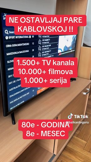 Besplatan probni period kablovske televizije