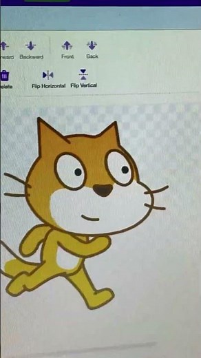 TEST ANIMATION 16: Digital Walk Cycle (Made in Scratch, resources by ‪@griffpatch‬)