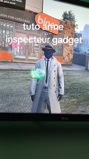 tuto arme inspecteur gadget gta 5 #gta #gta5 #gtav #arme