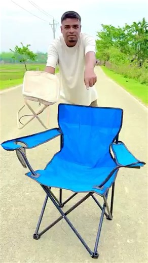 Mini 1 Ta Chair Portable Foldable Camping Chair 😳|#shorts