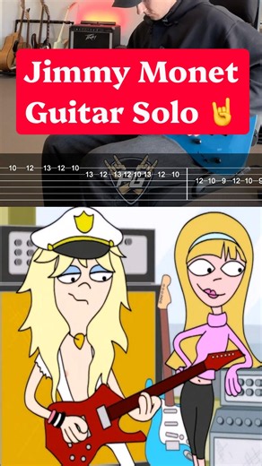 Jimmy Monet Guitar Shop Solo - Home Movies (Guitar Cover With TABS)