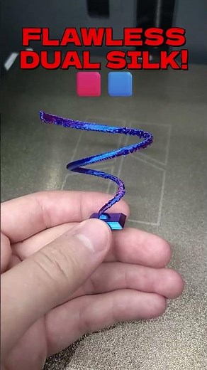 This 3D print completely defies physics🤯🌀#3dprinting #bambulab #satisfying #engineering #impossible
