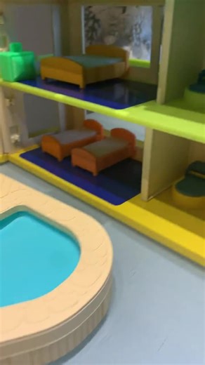Vintage Playskool Holiday Inn & Fisher Price Pool Set With Little People. Please Read the Description. - Etsy