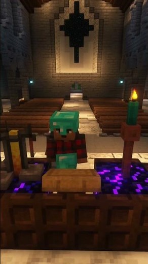 Medieval Church Interior | Survival Minecraft Tutorial Timelapse | #minecraft