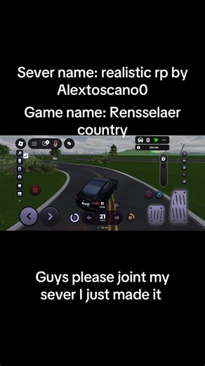 Join now, realistic rp so make sure to drive or do what you would do in irl please guys I need people to join #renssselaercountyroblox