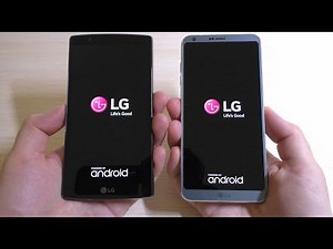 LG G4 vs LG G6 Bootanimation
