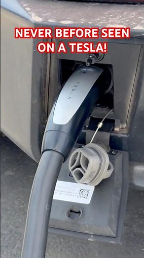 FIRST LOOK at Tesla Cybercab Charging Port! What do you think? #teslacybercab #tesla