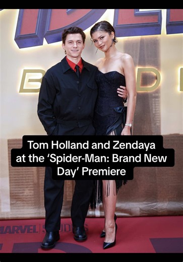 It’s a ‘Spider-Man’ summer. #TomHolland and #Zendaya walk the red carpet together in Madrid, kicking off the global press tour for their new film, #SpiderManBrandNewDay.