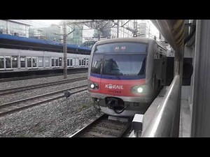 코레일1호선 동글이 311×60편성 K701 신창행 가산디지털단지역 발차영상