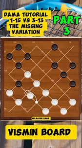 17K views · 281 reactions | DAMA tutorial 1-15 vs 3-13 Part 3 The missing variation VISMIN BOARD DEMONSTRATION #damapuzzl #solidnavariationsalabanang116vs115 #secretmovesadama #oldschool115vs214 #galingsalibrongdama #joanpalladelavega #anoangkahalagahanngsacrificemove #secondmovedeffense #followerseveryone2024 #solidnavariationsalabanang116vs115 #themissingvariationpart1 #themissingvariationpart2 #themissingvariationpart3 | Joan Pallan Dela Vega | Facebook