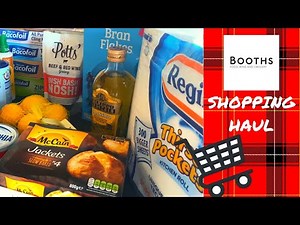 Booths shopping haul | Booths food shopping :) Saturday 10th October