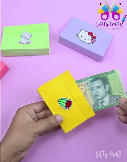 DIY Origami Money Bag Tutorial