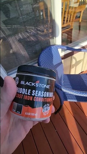 Blackstone Griddle Seasoning & cast iron conditioner