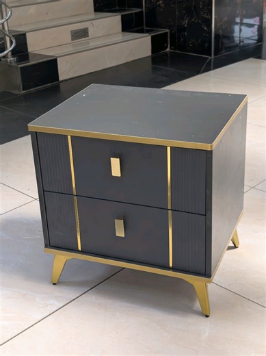 #bedsidetable #nightstands #furniture Bedside table/nightstand @8499 available in white gold and grey gold #platinumplaza https://idecoratorkenya.com/products/bedside-table-drawer-night-stand
