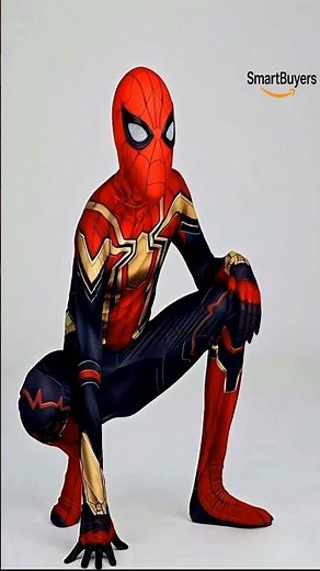 🔥 💥 "Become Spider-Man! Official MARVEL Red & Black Suit | Perfect for Halloween & Role Play" 💥