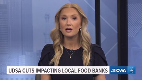Iowa food banks navigating recent cuts to USDA food grant programs