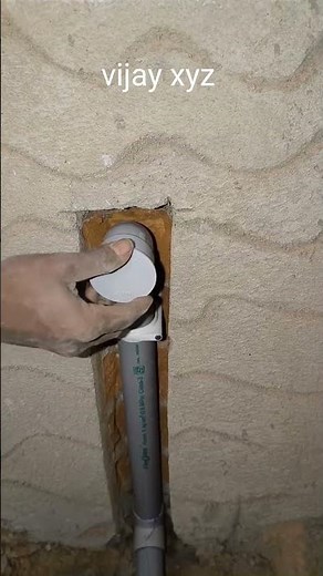 Pvc Pipe End Cap Installation #shortvideo #pipefitting #pipeconnector