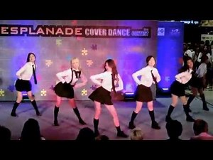 140517 Choco Pink cover Apink - NoNoNo + Mr.Chu (미스터 츄) @Esplanade Cover Dance Contest (Audition)