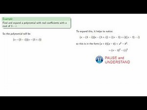 Polynomials from Roots