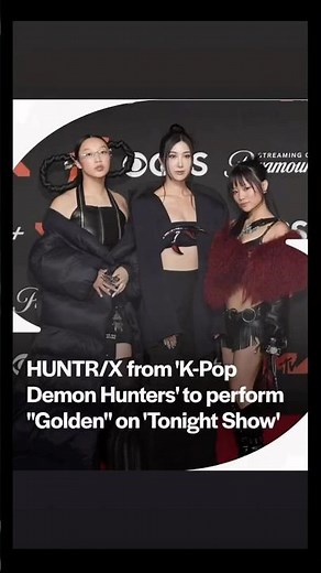 HUNTR/X First Live Stage on Jimmy Fallon! 🌟 | “Golden” Performance 🔥