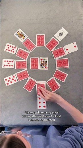 Here’s how to play Clock Patience #solitaired #solitaire #cardgames
