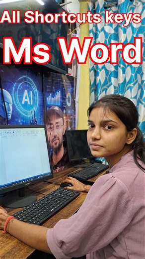 🔥 MS Word All Shortcut Keys in One Click | ListCommands Macro Trick | Hidden Feature #words #shorts