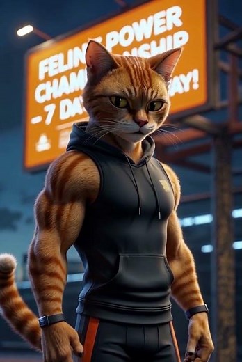 From Lazy Cat to Bodybuilding Beast | Incredible Cat Transformation Story