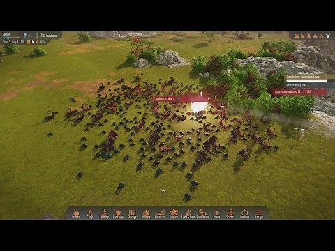 Stranded: Alien Dawn (Military Outpost Insane Chaos 2nd Attempt Part 1)