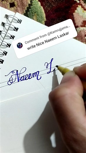 Cursive Writing| Calligraphy| Cursive Lettering#ytshorts #viral #abcd #reels